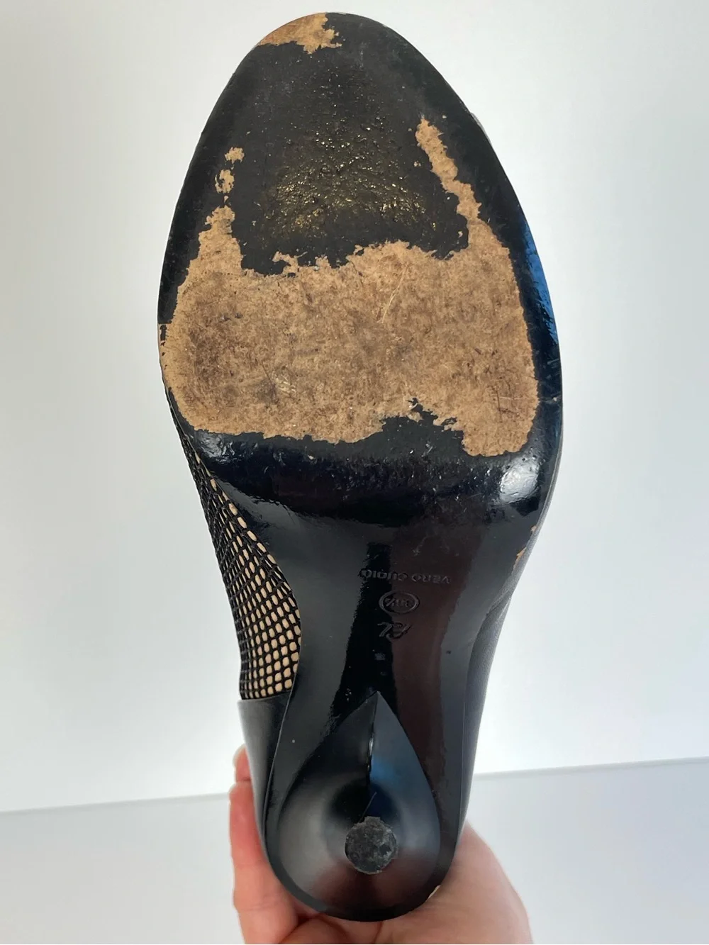 3.1 Phillip Lim” Francis” Fishnet Leather Ankle Booties size 36.5 US 6-6.5